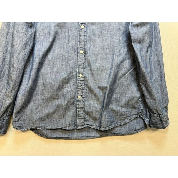 Tommy Hilfiger Men's Regular Fit Washed Chambray Shirt Button Down Size XL Blue - Picture 7 of 11